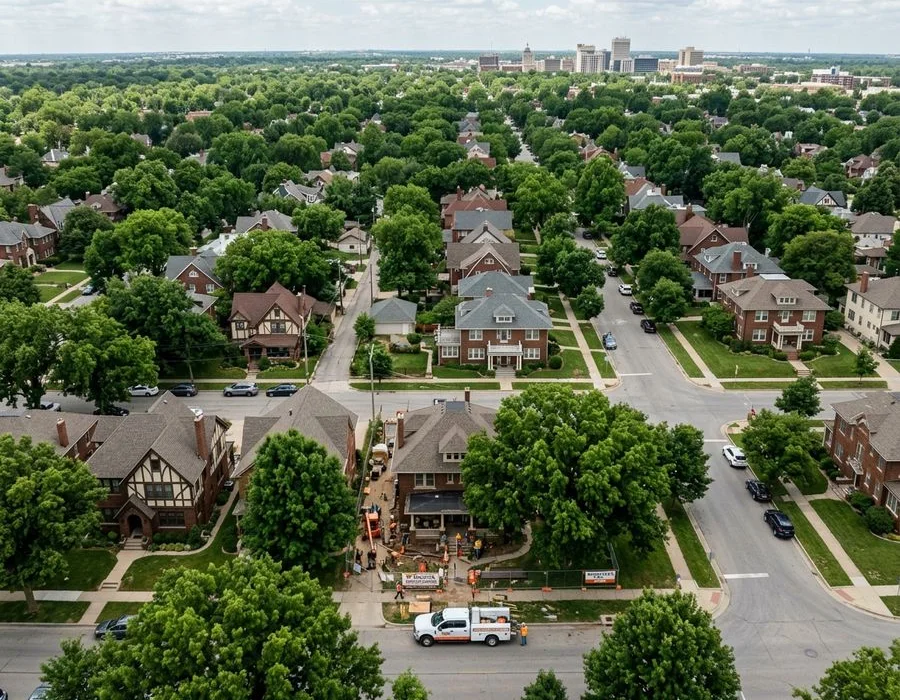 Historic Wichita neighborhood